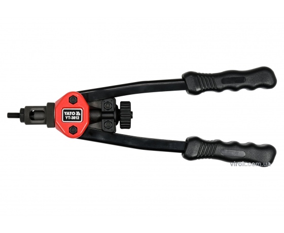 Фото 2 - Заклепочник дворучний різьбовий YATO для нітогайок М5-12 мм 330 мм