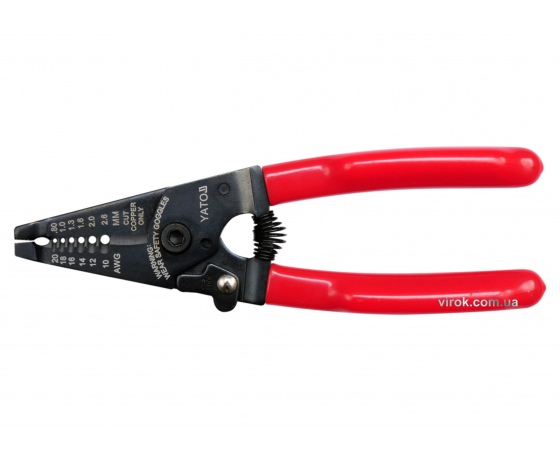 Фото 2 - Знімач ізоляції 0.8-2.6 мм² YATO 160 мм