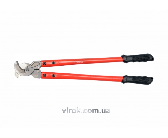 Фото 2 - Кабелеріз для мідного та алюмінієвого кабелю Ø500 мм YATO 770 мм