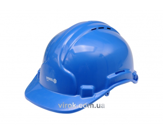 Фото 2 - Каска для захисту голови VOREL синя