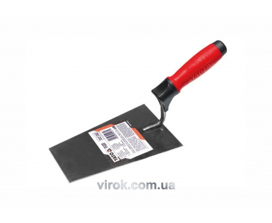 Фото 2 - Кельма трапецевидна з нержавійки YATO 180 х 120 х 80 мм