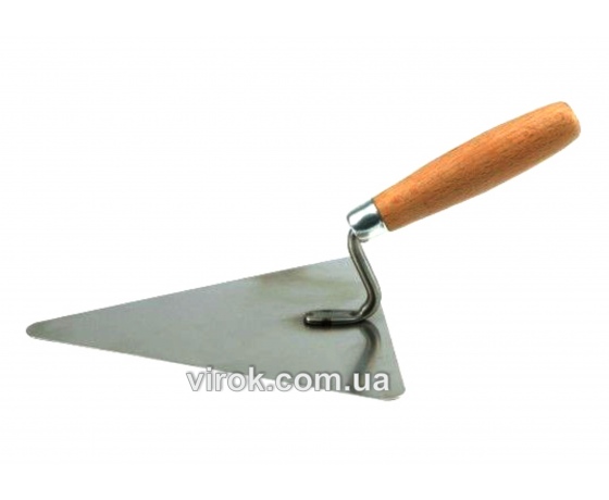 Фото 2 - Кельма мулярська трикутна вузька VIROK 190 мм