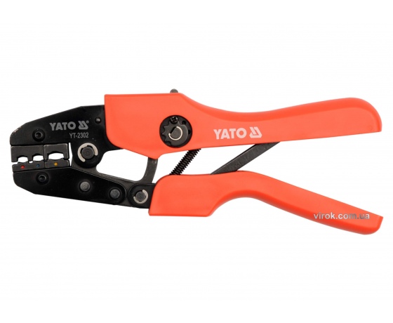 Фото 2 - Кліщі для обтискання проводів YATO 250 мм