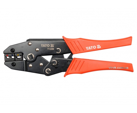 Фото 2 - Кліщі для обтискання і зачистки проводів YATO 230 мм