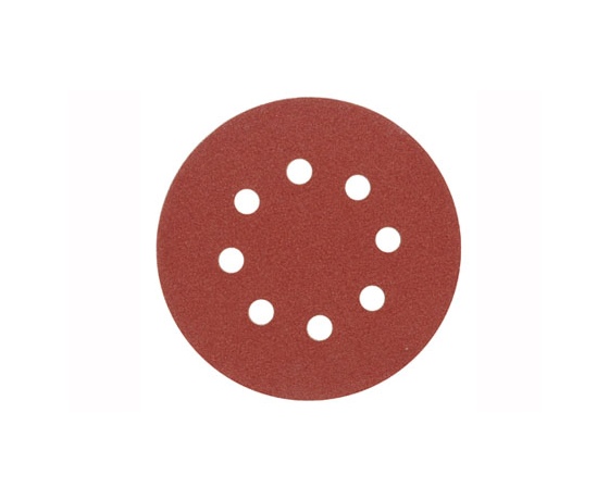 Фото 2 - Круг шліфувальний для ексцентрикової шліфмашини VOREL 125 мм P36 5 шт