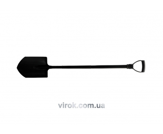 Фото 2 - Лопата штикова з металевою ручкою FLO 124 см
