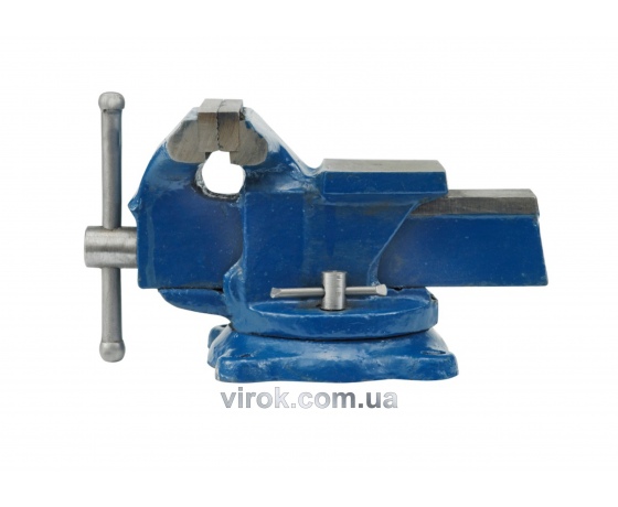 Фото 2 - Лещата слюсарні VOREL обертові з наковальнею 150 мм