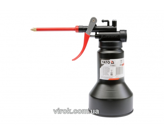 Фото 2 - Маслянка важільна з гнучким наконечником YATO 300 л