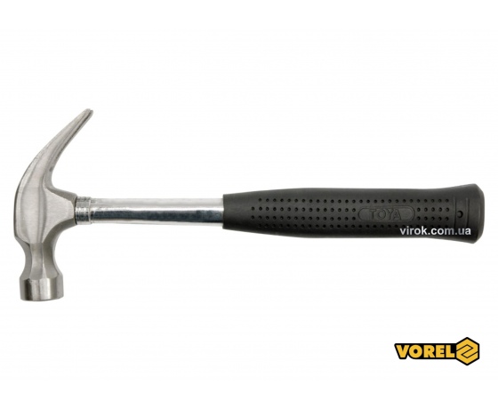 Фото 2 - Молоток столярний VOREL з металевою ручкою 600 г