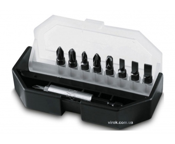 Фото 2 - Набір насадок викруткових STANLEY з магнітним тримачем 1/4