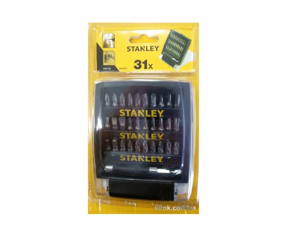 Фото 2 - Набір насадок викруткових STANLEY з магнітним тримачем 29 шт