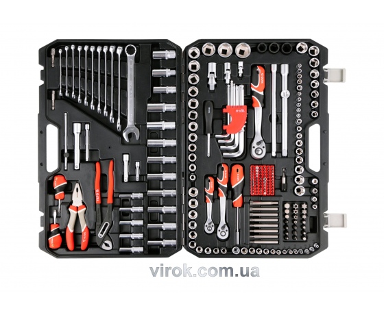 Фото 2 - Набір інструментів YATO 225 предметів