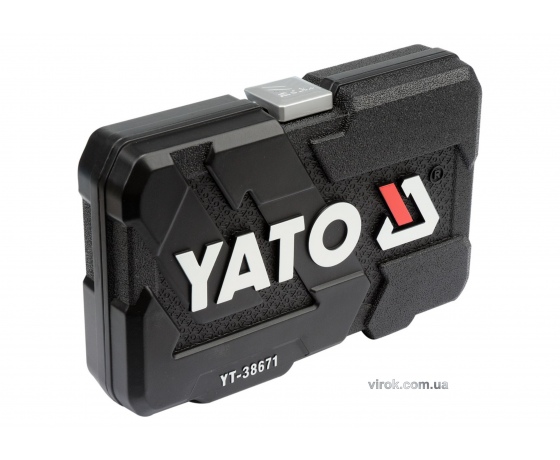 Фото 4 - Набір головок торцевих YATO 1/2