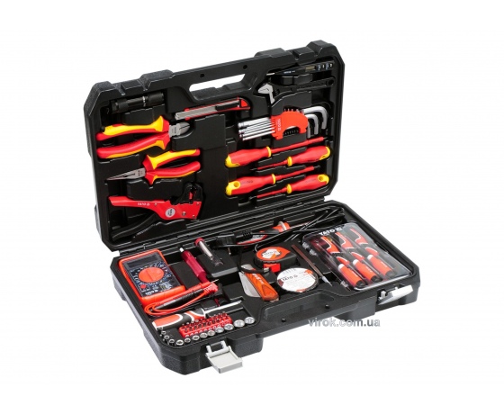 Фото 3 - Набір інструментів для електриків YATO 68 предметів