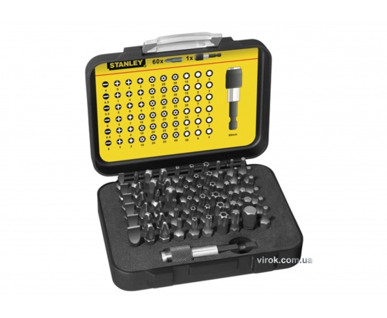 Фото 2 - Набір насадок викруткових STANLEY 