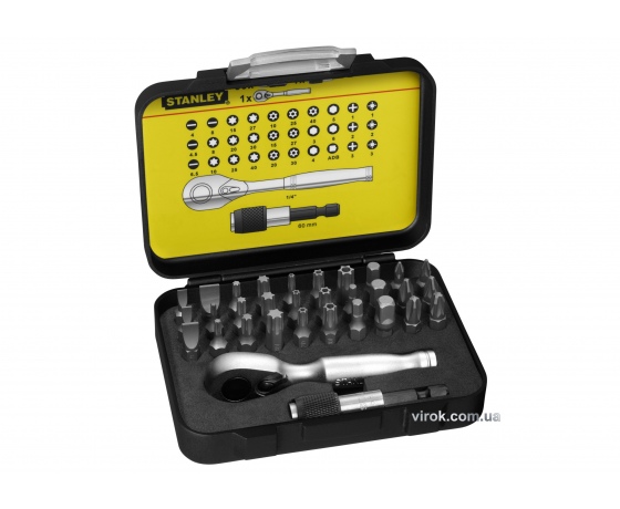 Фото 2 - Набір насадок викруткових STANLEY 