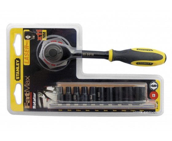 Фото 2 - Набір головок торцевих STANLEY 