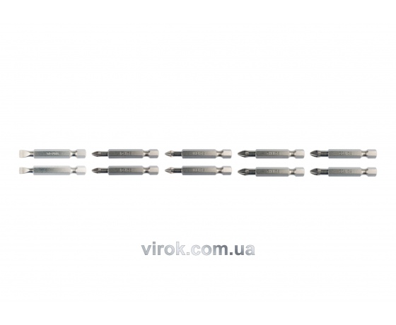 Фото 2 - Набір насадок викруткових YATO 1/4