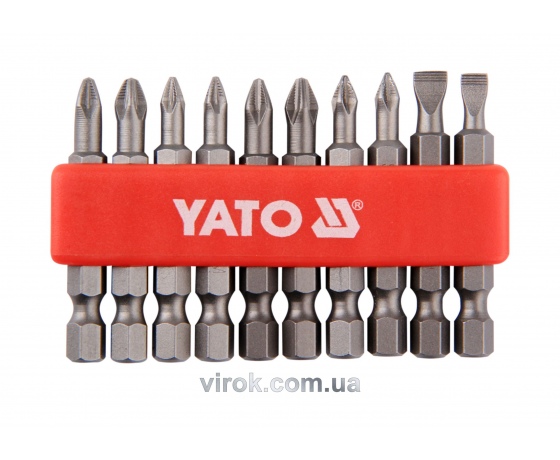 Фото 2 - Набір насадок викруткових YATO 1/4