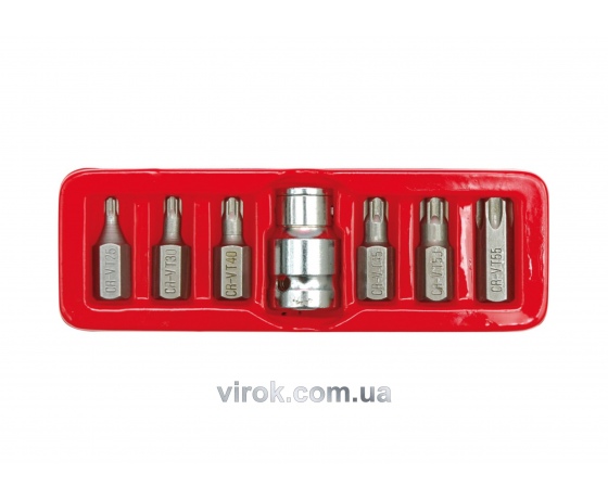 Фото 2 - Набір насадок викруткових VOREL 1/2