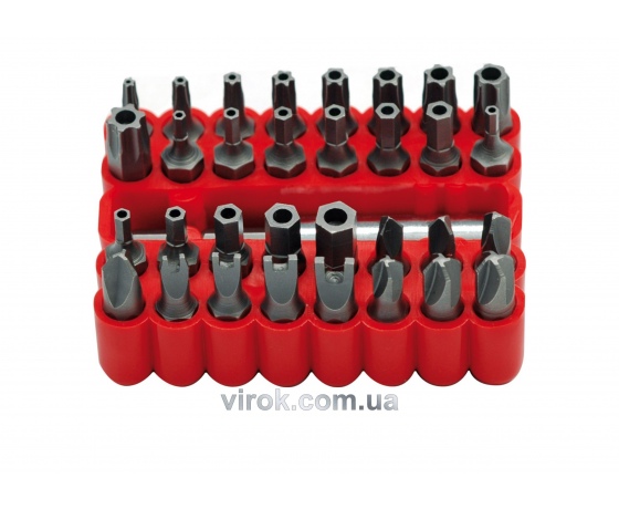 Фото 2 - Набір насадок викруткових VOREL 1/4