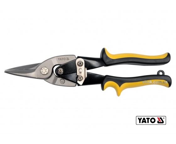 Фото 2 - Ножиці по металу прямі YATO 250 мм