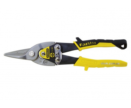 Фото 2 - Ножиці по металу STANLEY прямі 250 мм