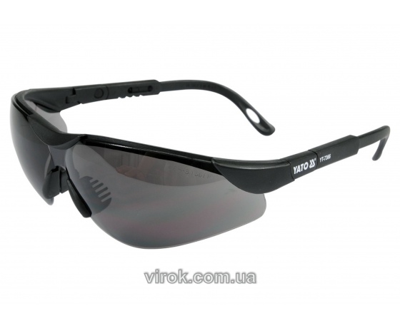 Фото 2 - Окуляри захисні YATO відкриті затемнені