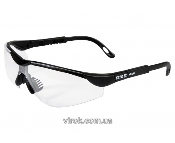 Фото 2 - Окуляри захисні YATO відкриті прозорі