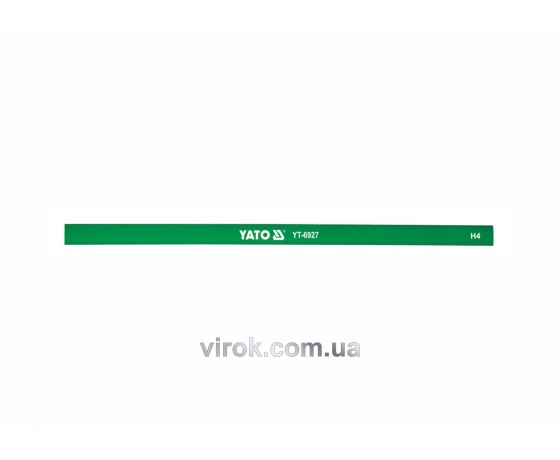 Фото 2 - Олівець муляра зелений YATO H4 245 х 12 мм 144 шт