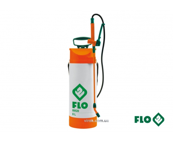 Фото 2 - Обприскувач помповий з манометром FLO 8 л