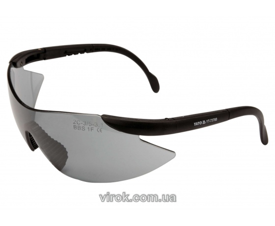 Фото 2 - Окуляри захисні YATO відкриті затемнені
