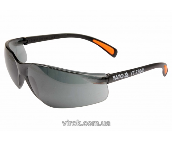Фото 2 - Окуляри захисні YATO відкриті затемнені