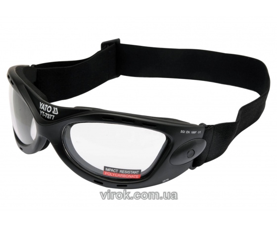 Фото 2 - Окуляри захисні YATO прозорі