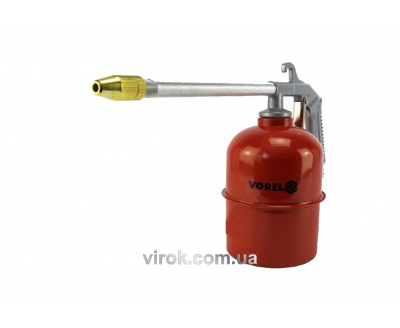 Фото 2 - Пістолет пневматичний VOREL з бачком 950 мл 3-5 Бар