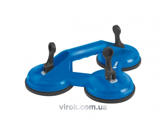 Фото 2 - Присоска для скла потрійна VOREL 115 мм 100 кг