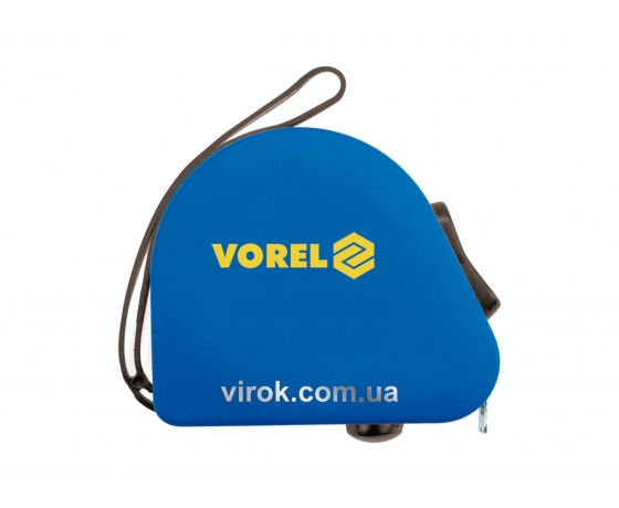 Фото 2 - Рулетка з двома фіксаторами VOREL 5 м х 16 мм