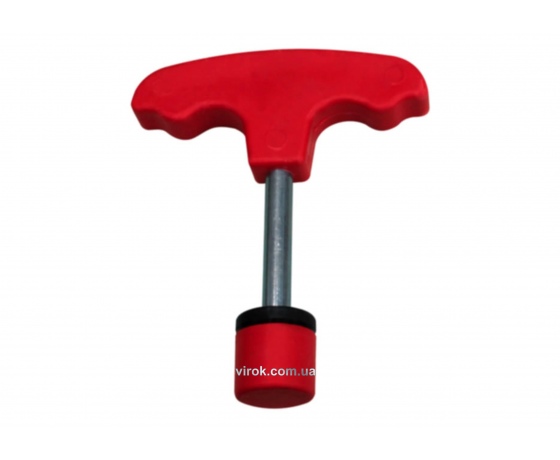 Фото 2 - Свердло ручне металеве з пластмасовою ручкою для капельного поливу