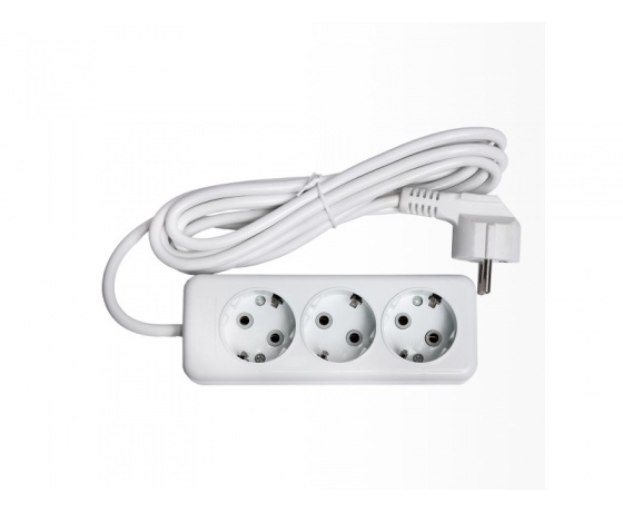 Фото 2 - Сетевой удлинитель Luxel 3 розетки с заземлением 3М (7333)