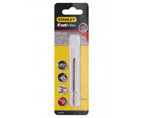 Фото 2 - Свердло по цеглі STANLEY FatMax 4 мм