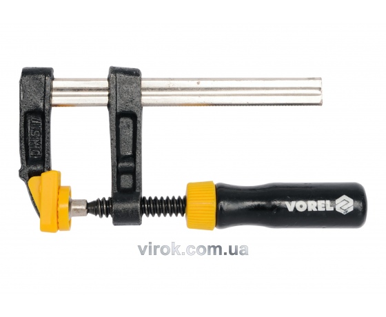 Фото 2 - Струбцина F-подібна VOREL 100 x 50 мм TUV/GS