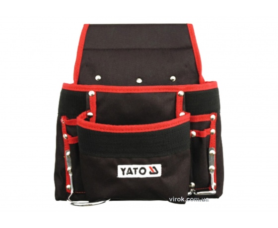 Фото 2 - Сумка на пояс для інструментів з 8 кишенями YATO
