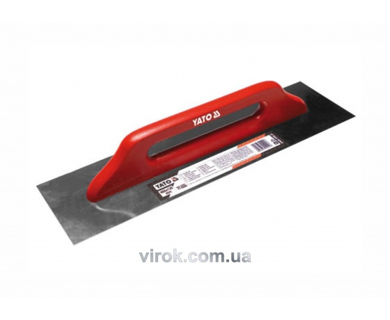 Фото 2 - Терка-гладилка з нержавіючої сталі YATO 380 x 130 мм