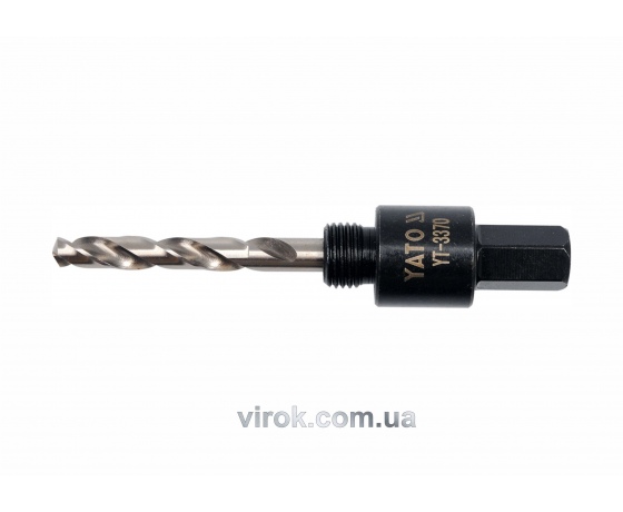 Фото 2 - Тримач зі свердлом центрувальним для кільцевих пил YATO 1/2