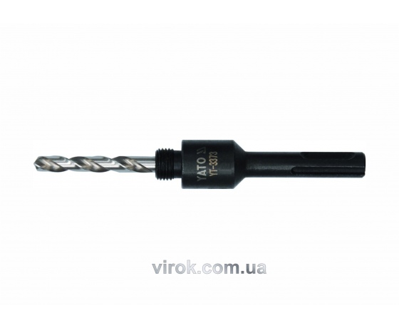 Фото 2 - Тримач зі свердлом центрувальним для кільцевих пил YATO SDS+ 14-30 мм