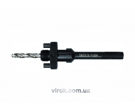 Фото 2 - Тримач зі свердлом центрувальним для кільцевих пил YATO SDS+ 32-200 мм