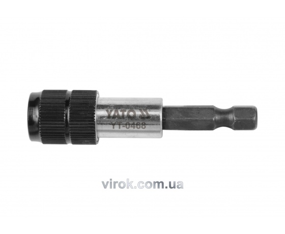 Фото 2 - Магнітний тримач для викруткових насадок YATO швидкоз'ємний 1/4