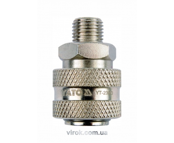 Фото 2 - Швидкороз'ємне з'єднання YATO з зовнішньою різьбою 1/2