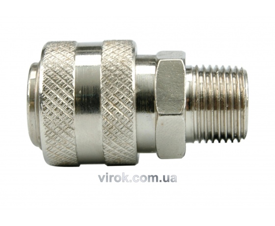 Фото 2 - Швидкороз'ємне з'єднання VOREL з зовнішньою різьбою 1/2