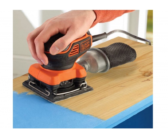 Фото 3 - Шліфмашина вібраційна Black+Decker 220 Вт